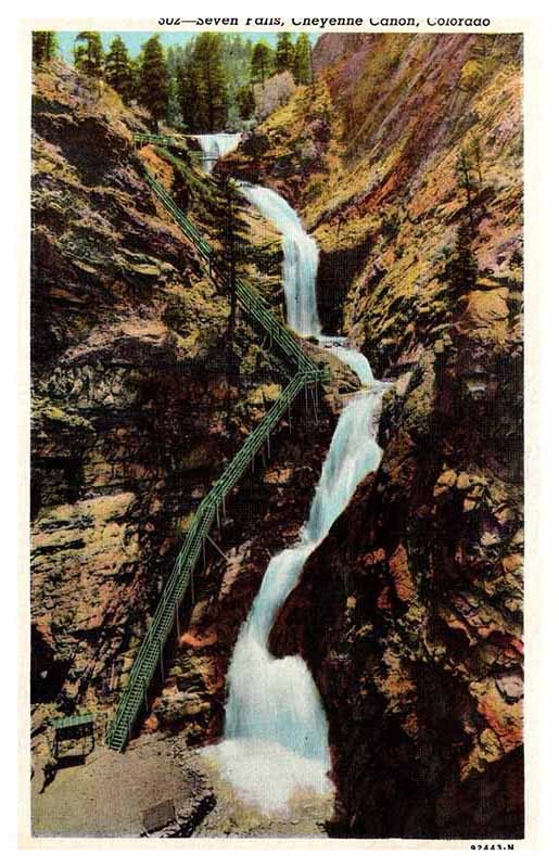 Postcard AERIAL VIEW SCENE Cheyenne Colorado CO m/09 AP9059