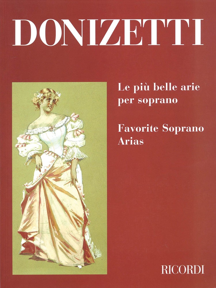 Giuseppe Verdi Favorite Soprano Arias Vocal Piano Opera Sheet Music Ricordi Book