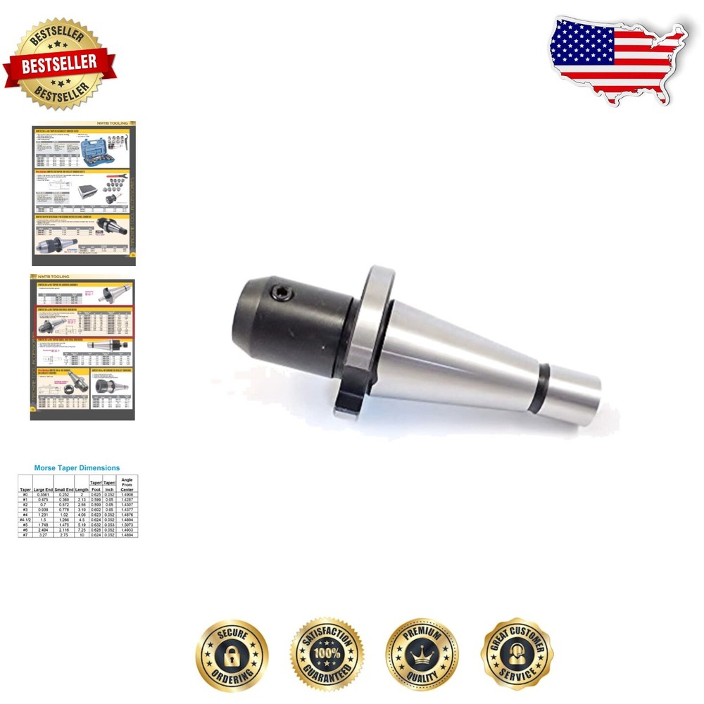 Versatile NMTB 30 Taper Mill Holder, 3/8