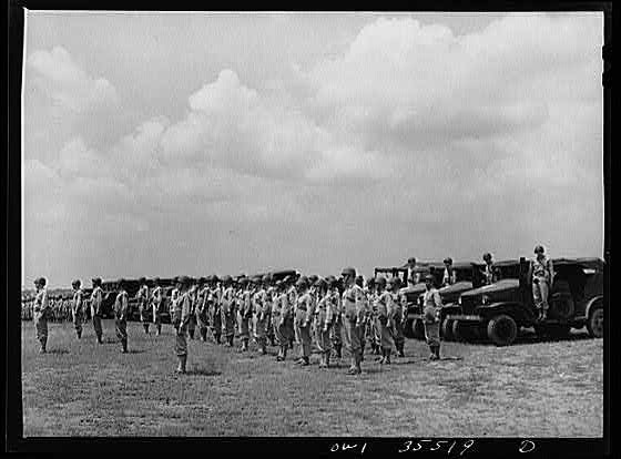 Greenville, South Carolina. Air Service Command. The 1147th quartermaster