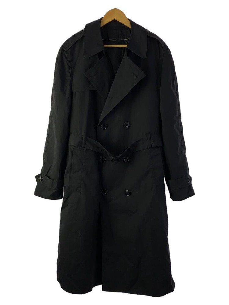 Us.Navy Trench Coat/L/Polyester/Blk/8405-01-308-8702 50301