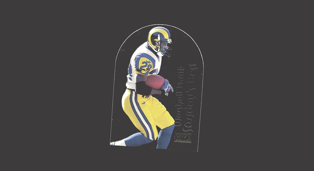 2000 SkyBox #5 SB Marshall Faulk Sunday's Best