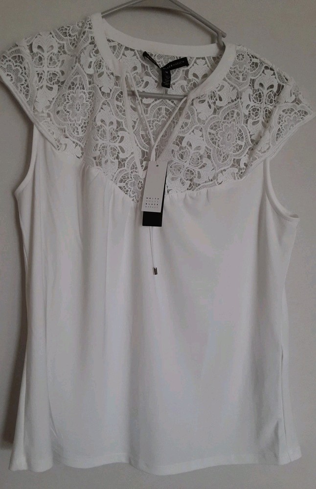 white house black market top Nwt Womens Size Medium.  Msrp Of $89.