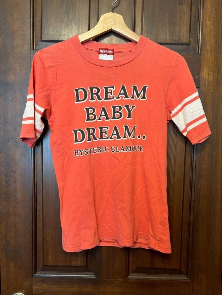 Hysteric Glamour 90s T-Shirt Free Size Rare Vintage Logo Top