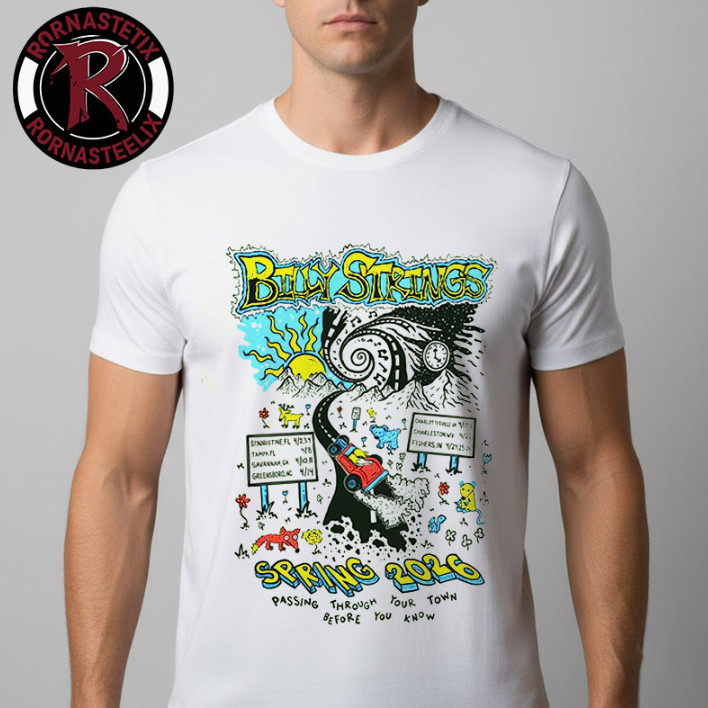 Billy Strings Spring 2026 Merch Highway Hypnosis Tee With Dates Unisex T-Shirt