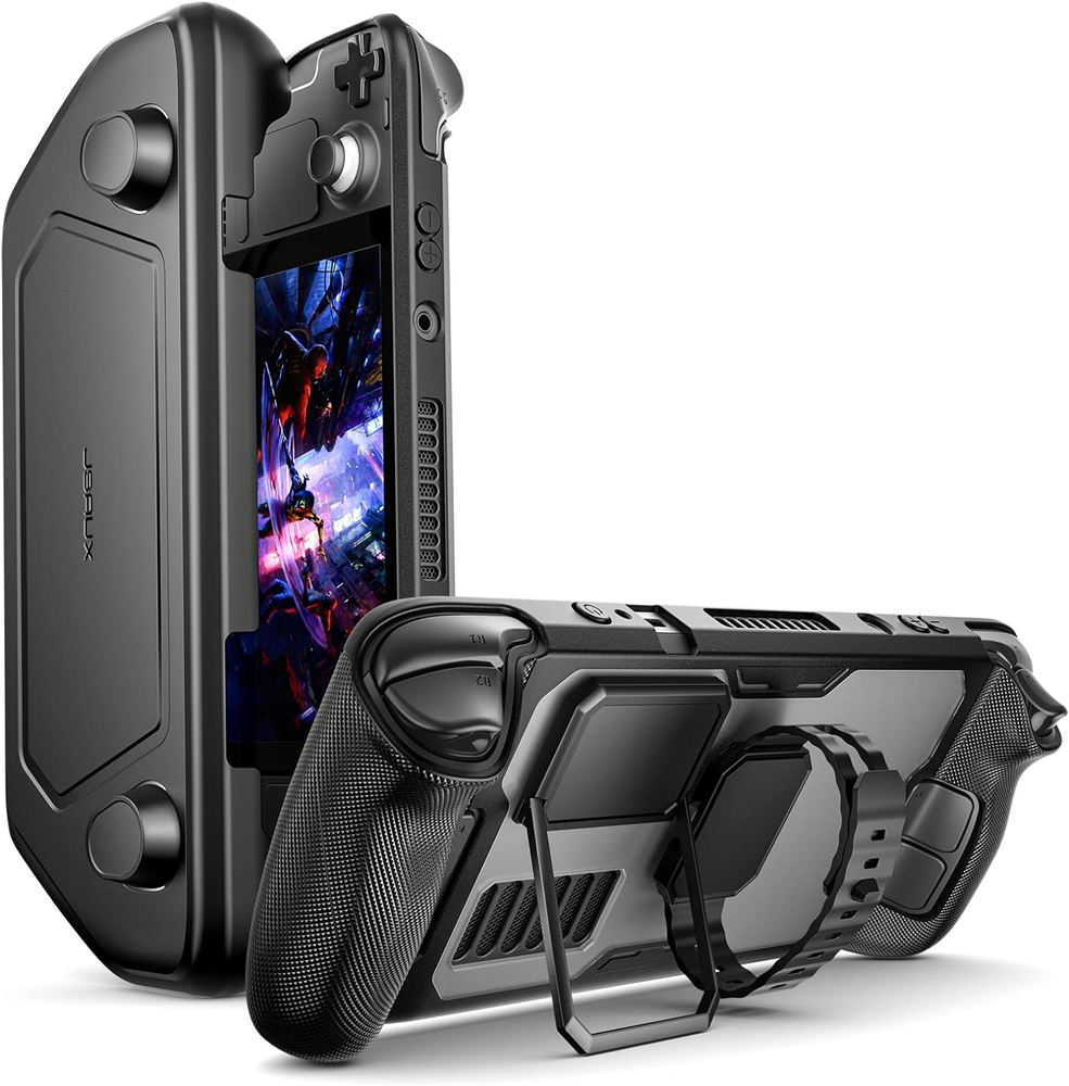 Modcase for Steam Deck, PC0104 Modular Steam Deck Case with Detachable Fr