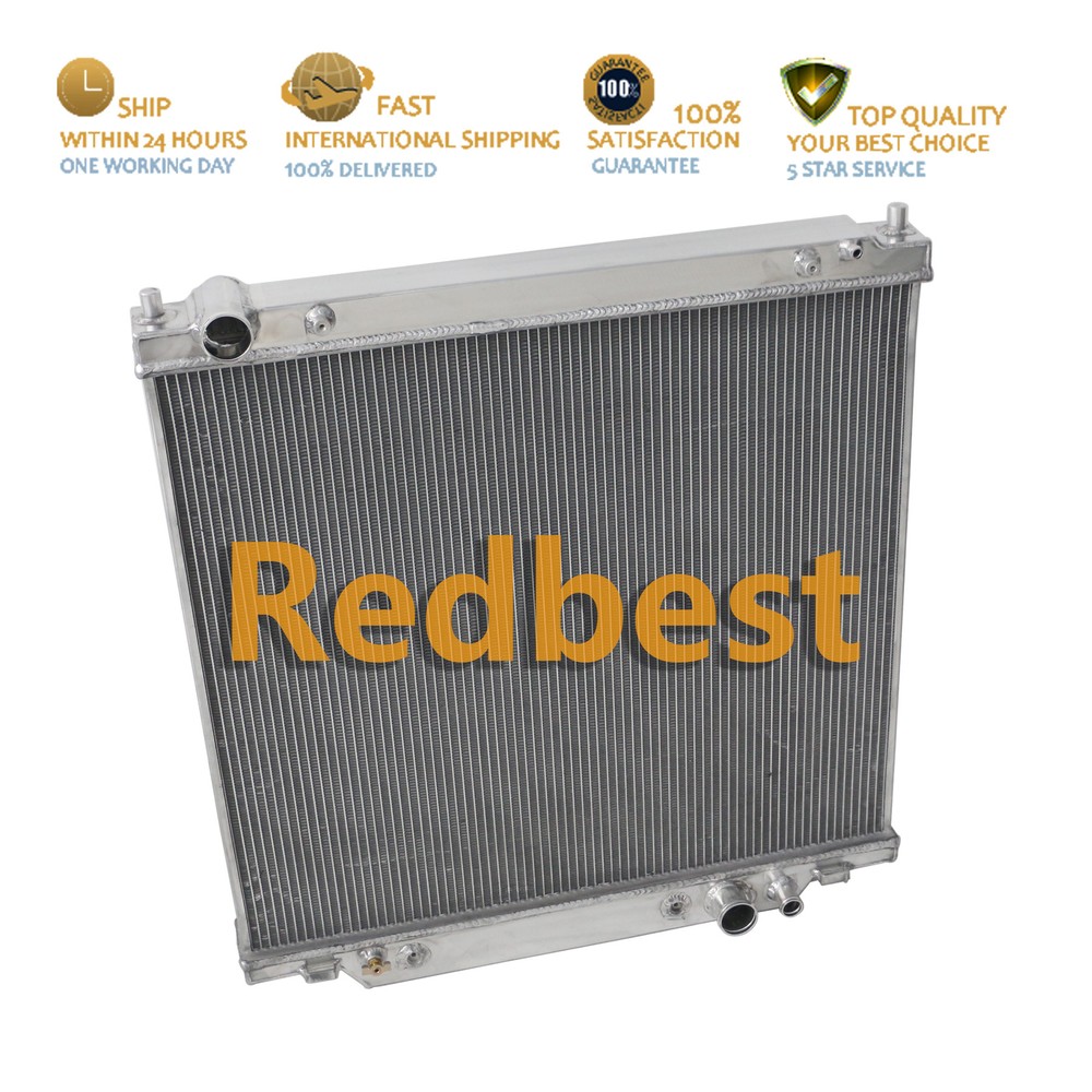 4 ROW RADIATOR FITS 1999-2005 2000 FORD F250 F350 F450 F550 EXCURSION 6.8L 7.3L