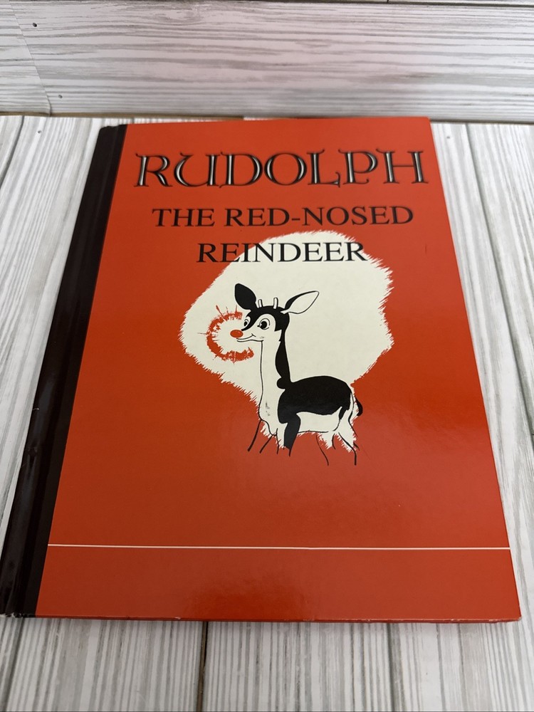 Rudolph The Red-Nosed Reindeer 1967 Montgomery Ward Robert L. May hardcover