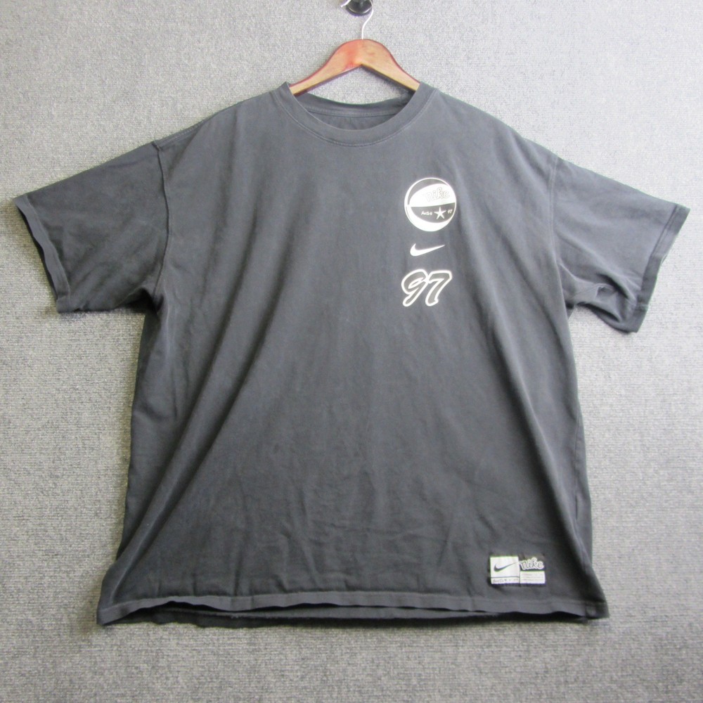 Nike Basketball Graphic T-Shirt Mens 2XL Tall Black FV8394-010 97 Graphic Tee
