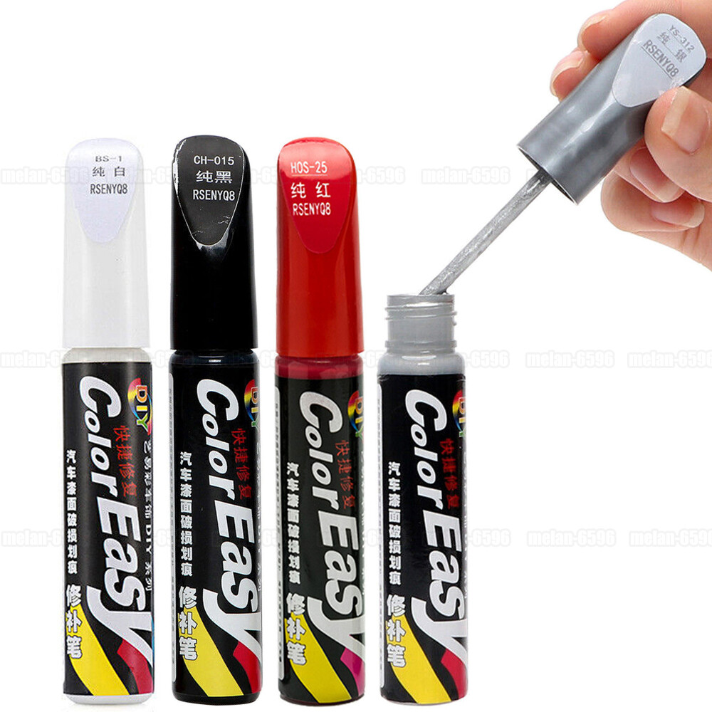 12ml DIY Car Scratch Repair Touch-Up Paint Pen with Brush