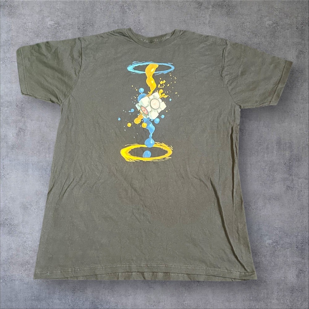 Portal Video Game Jinx Promo Tee Shirt Vintage Y2K Men’s Size XL