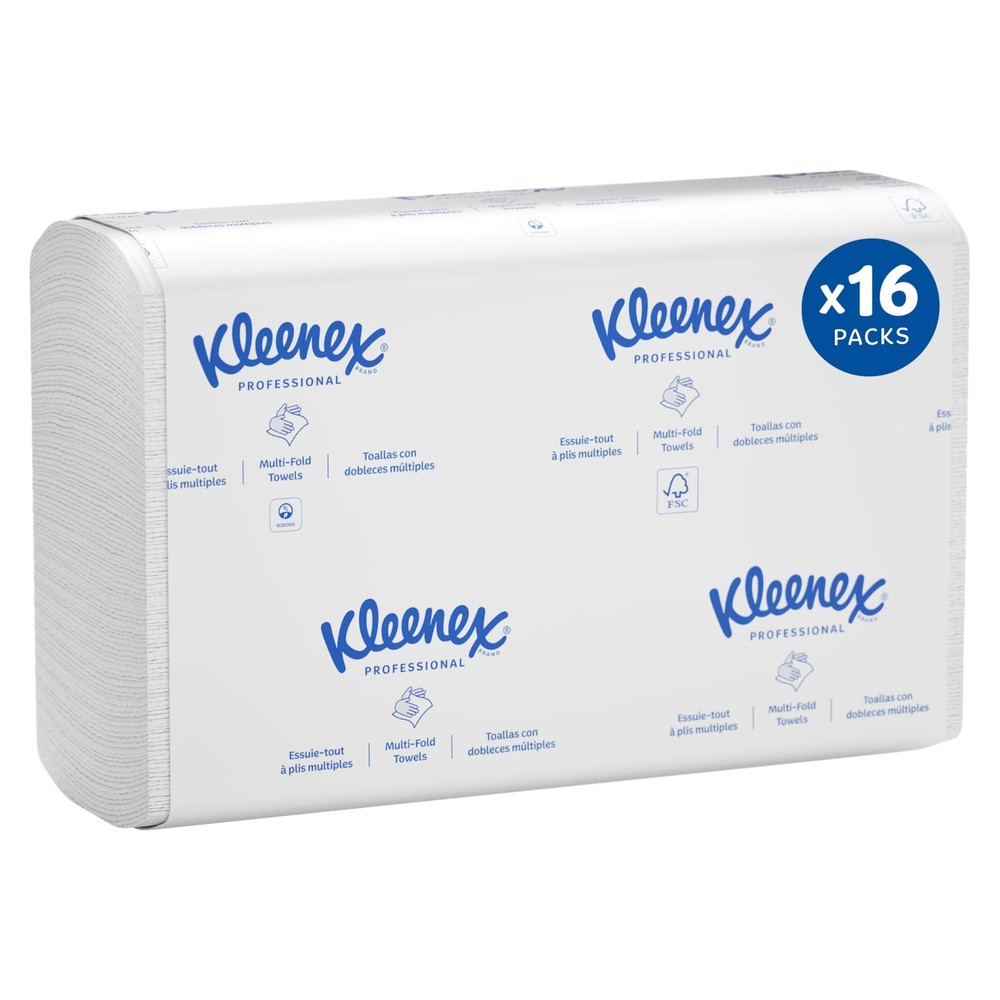 Kleenex Professional Multifold Paper Towels Bulk Pack High Absorbency