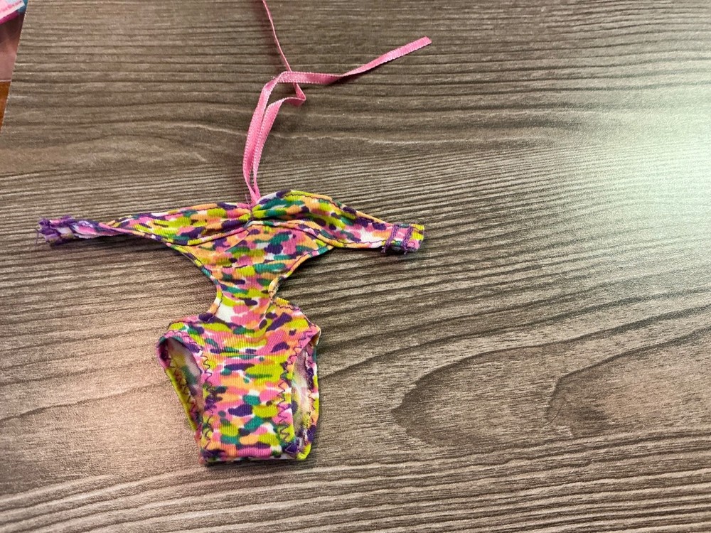 Mattel  Barbie Doll Clothes 1 Piece Swimsuit Set Lot # 46