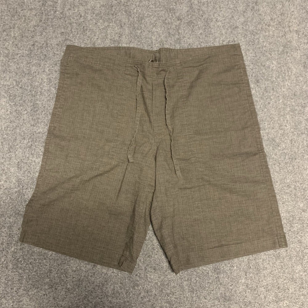 Prana Shorts Mens Size Large Regular Fit Outdoors Hiking Hemp Blend