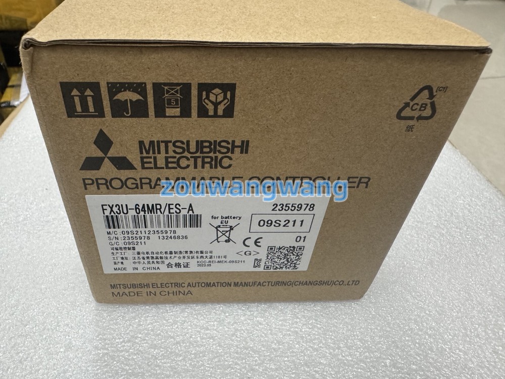 1PC New Mitsubishi PLC FX3U-64MR/ES-A Programmable Logic Controller