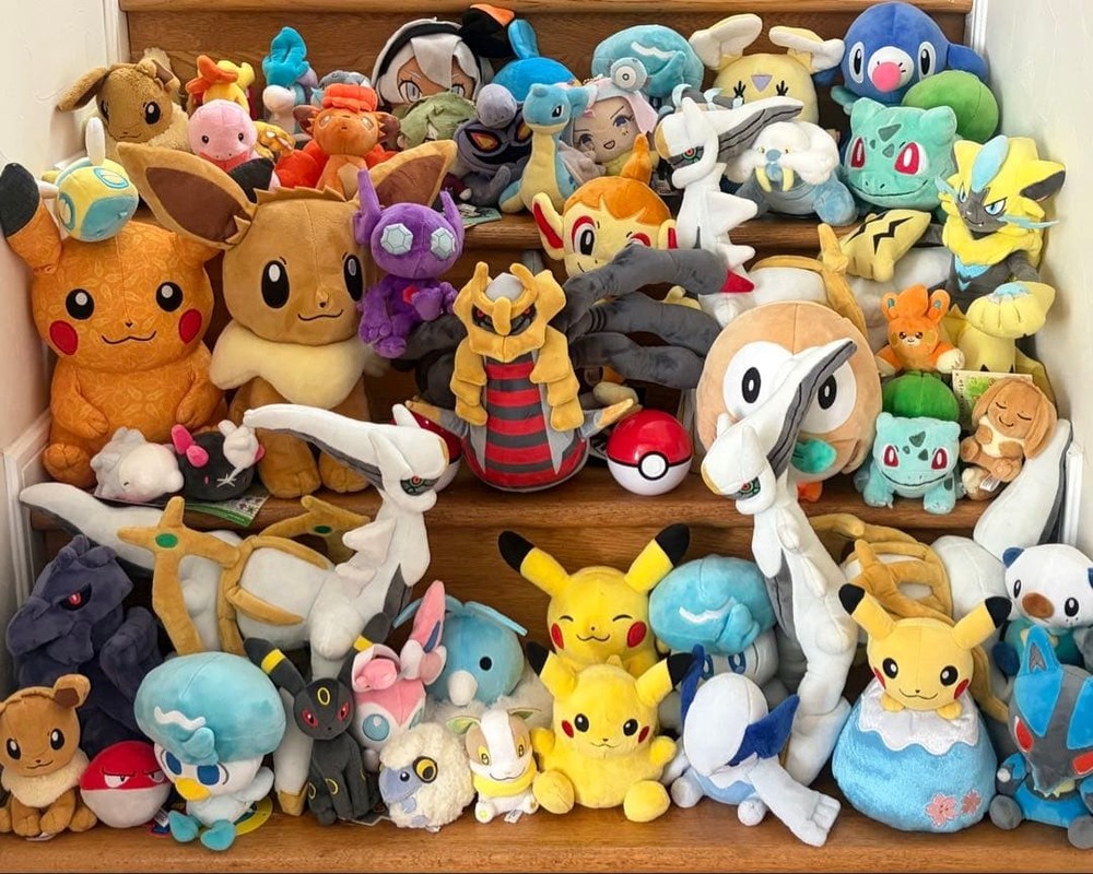 Pokemon Center Plush Toys Bulk 51 pcs Giratina Arceus Collectible