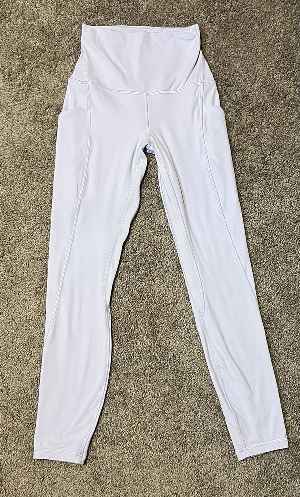 Womens Lululemon Align High Rise Leggings Side Pockets 25” Size 2 Compression