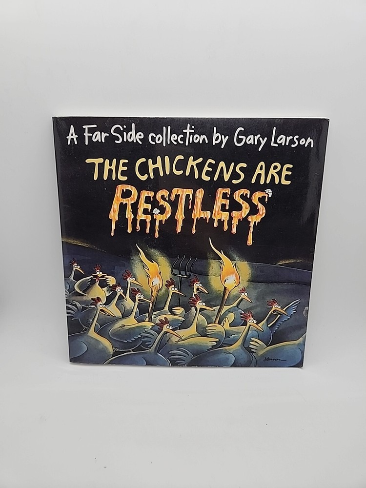 Far Side Ser.: The Chickens Are Restless by Gary Larson (1993, Trade Paperback)