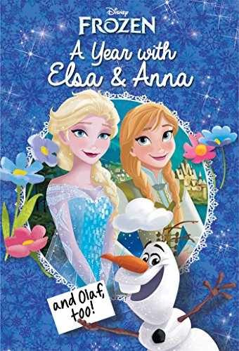 Disney Frozen: A Year with Elsa - Hardcover, by David Erica; Foreman - Very Good
