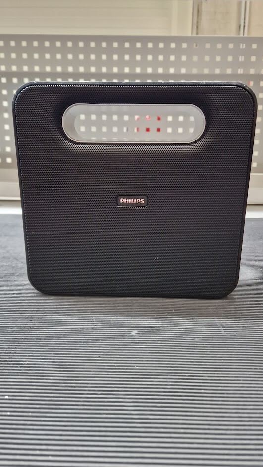 Philips BT5500B/12 Wireless Portable Bluetooth Speaker Tested Working