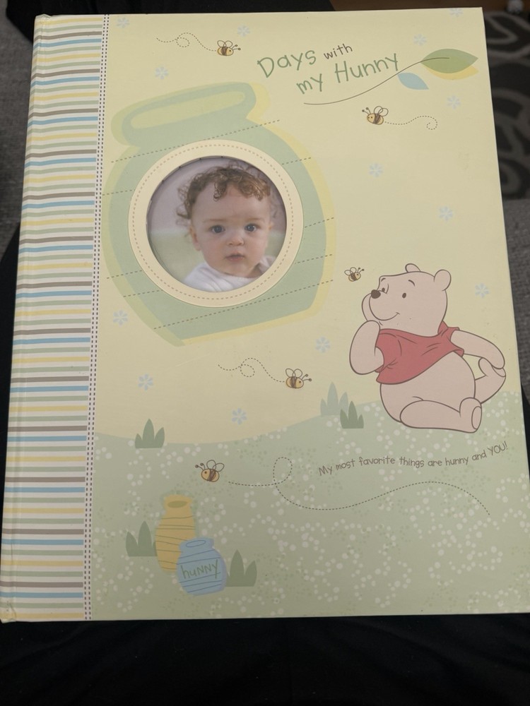 Vintage Baby Memory Book Pooh
