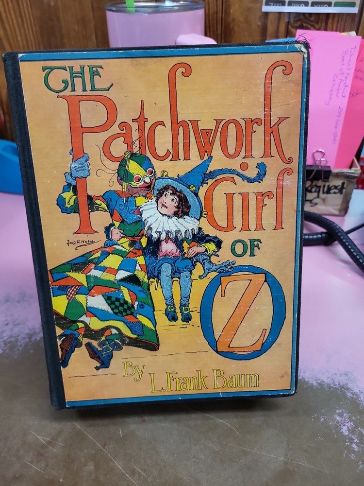 1913 The Patchwork Girl Of OZ by L. Frank Baum