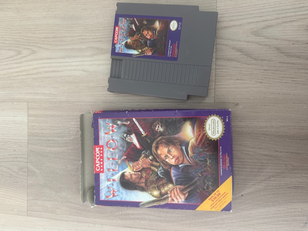 Willow (Nintendo Entertainment System, 1989) With Box No Manual