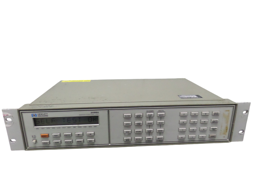 Hewlett Packard 3488A Data Acquisition - Free Shipping