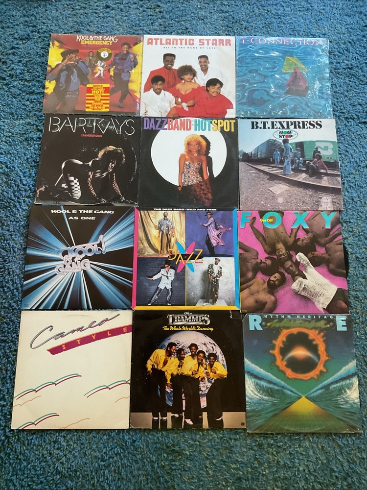 ( 12 ) Classic R&B Soul Funk Lp Vinyl Record Lot