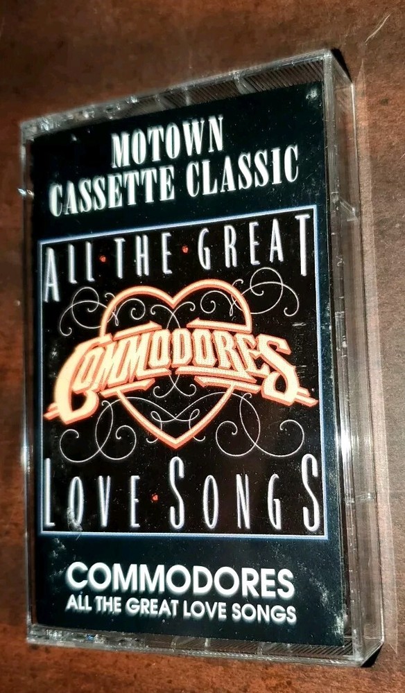 All the Great Love Songs - Commodores (Cassette 1984 Motown) Greatest Hits