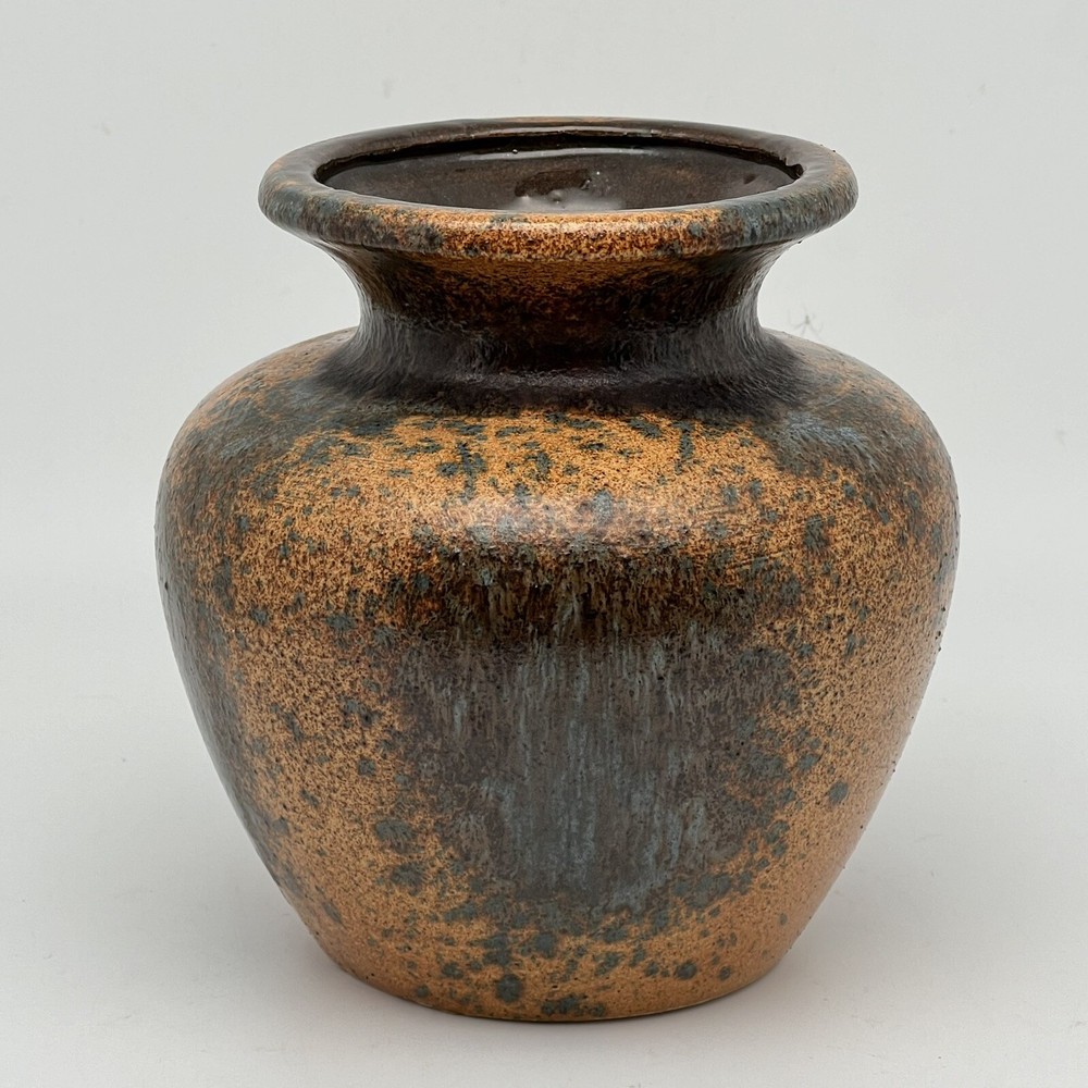 Vintage Scheurich Art Pottery Vase West Germany #202-13 MCM 5”T