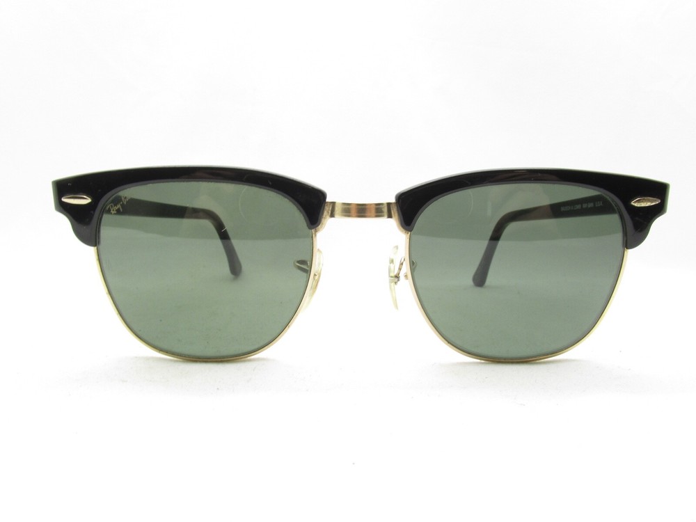 RAY-BAN B&L BAUSCH & LOMB W1115 WQAS BROWLINE SUNGLASSES USA 50-140 117410