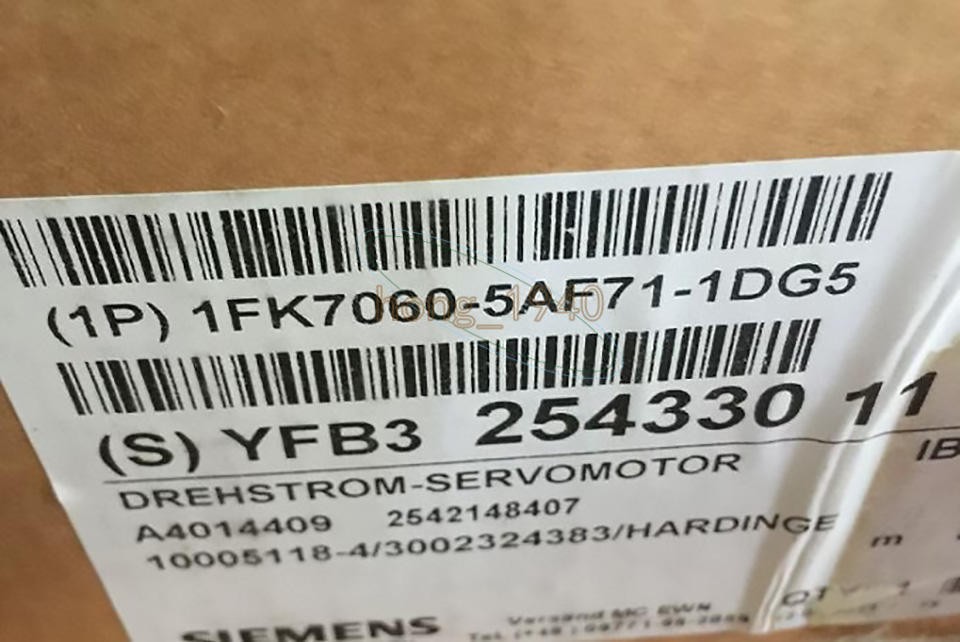 1Pc New Siemens Servo Motor 1Fk7060-5Af71-1Dg5