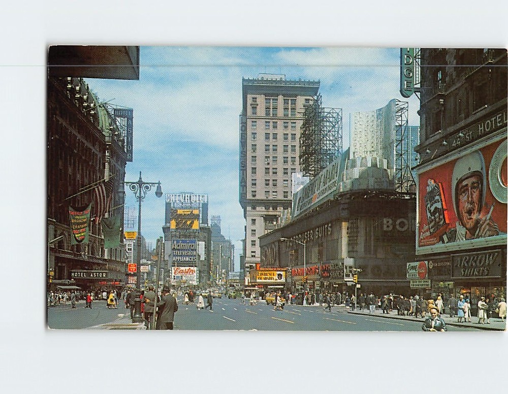 Postcard Times Square New York City New York USA