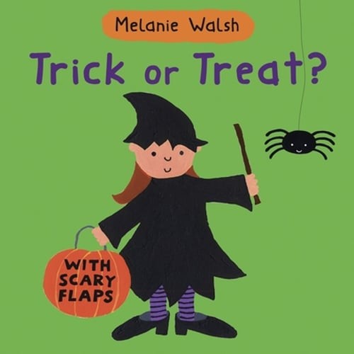 Trick or Treat?: (An Interactive Lift-The-Flap Halloween Board Book for Toddlers