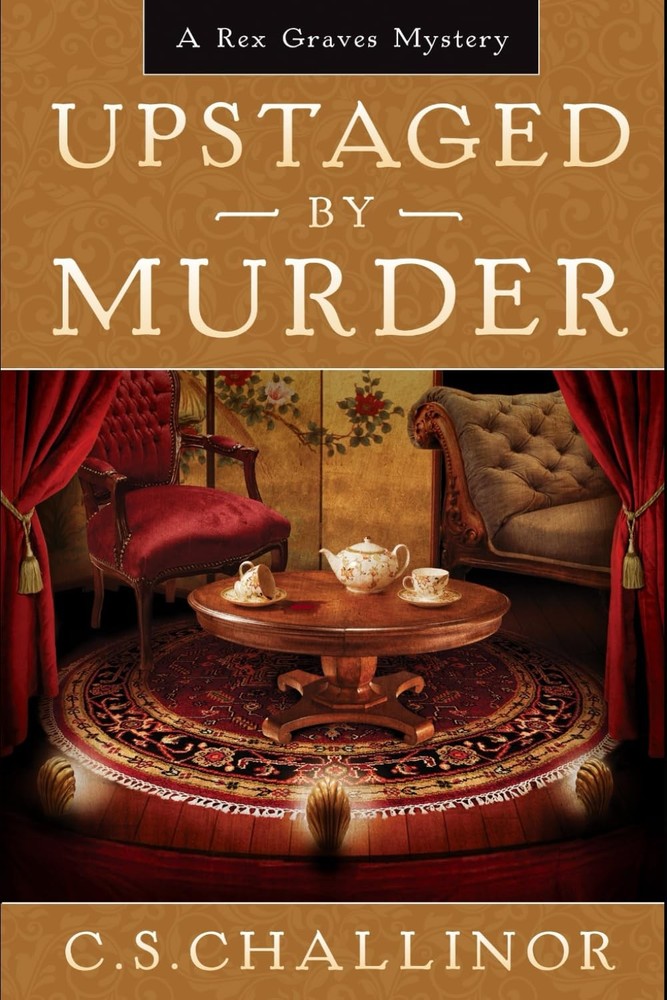 Upstaged by Murder [LARGE PRINT]: A Theatre Murder Mystery: A Rex Graves Mystery
