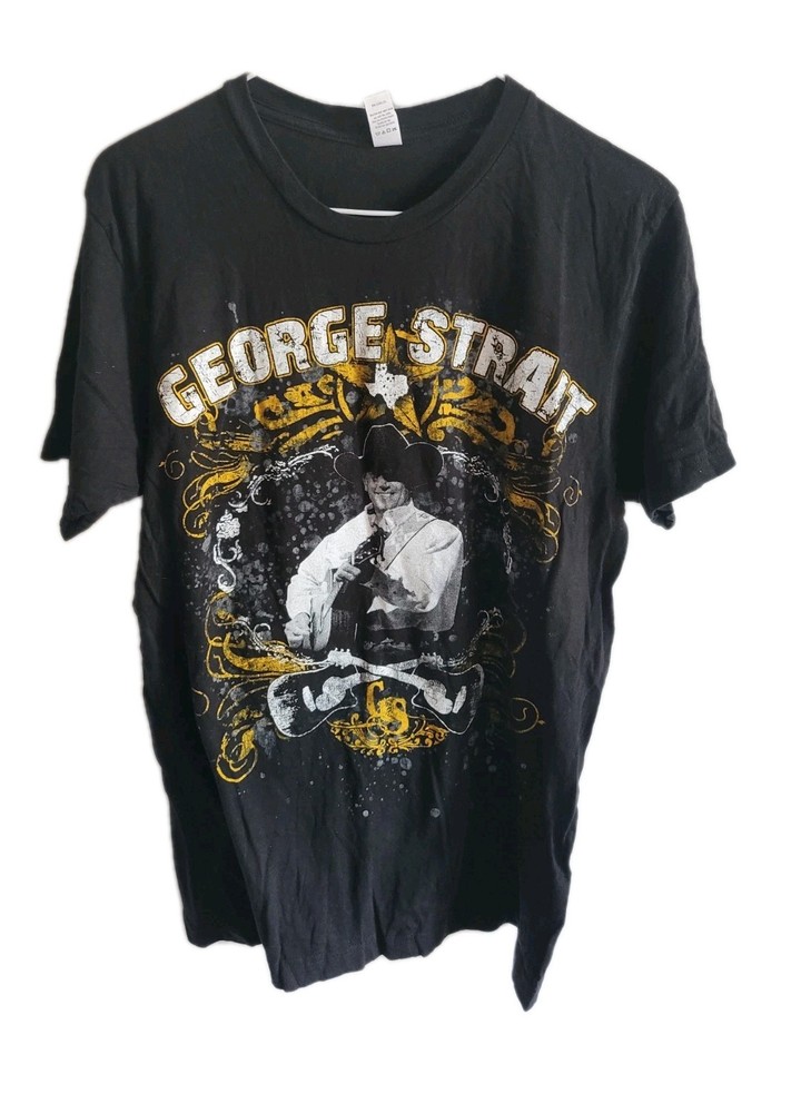 Vintage 2010 George Strait Country Music Concert Tour Mens Medium T Shirt