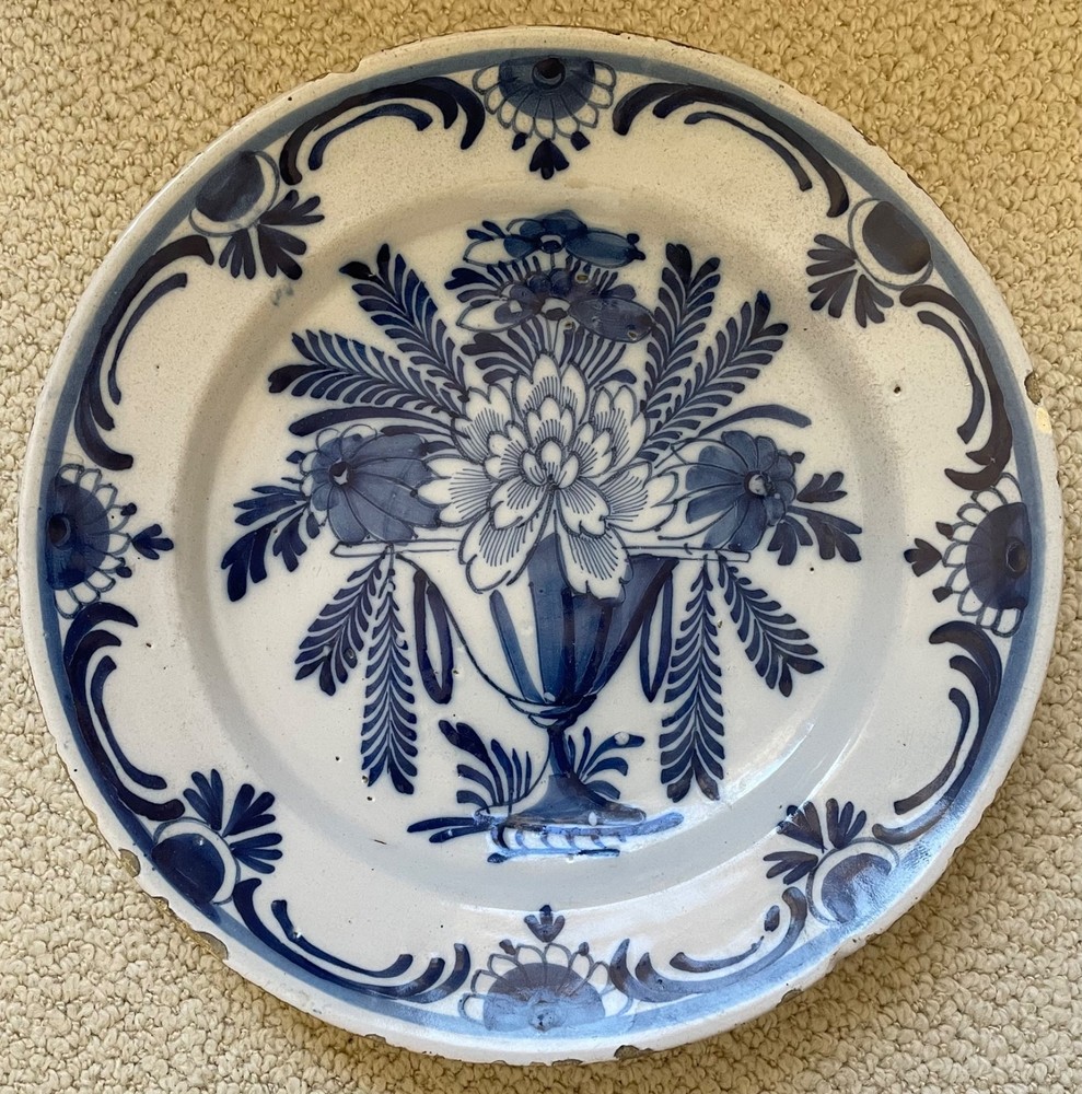 18th Century Dutch Delft Charger