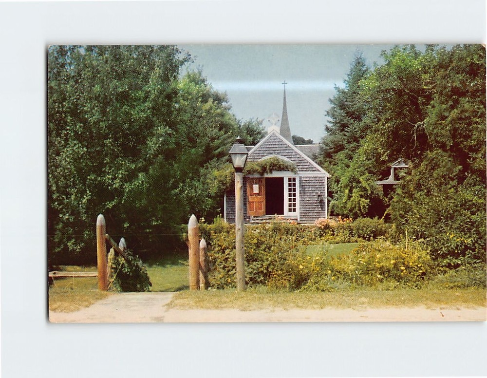 Postcard Church of the Holy Spirit Monument Road Orleans Massachusetts USA