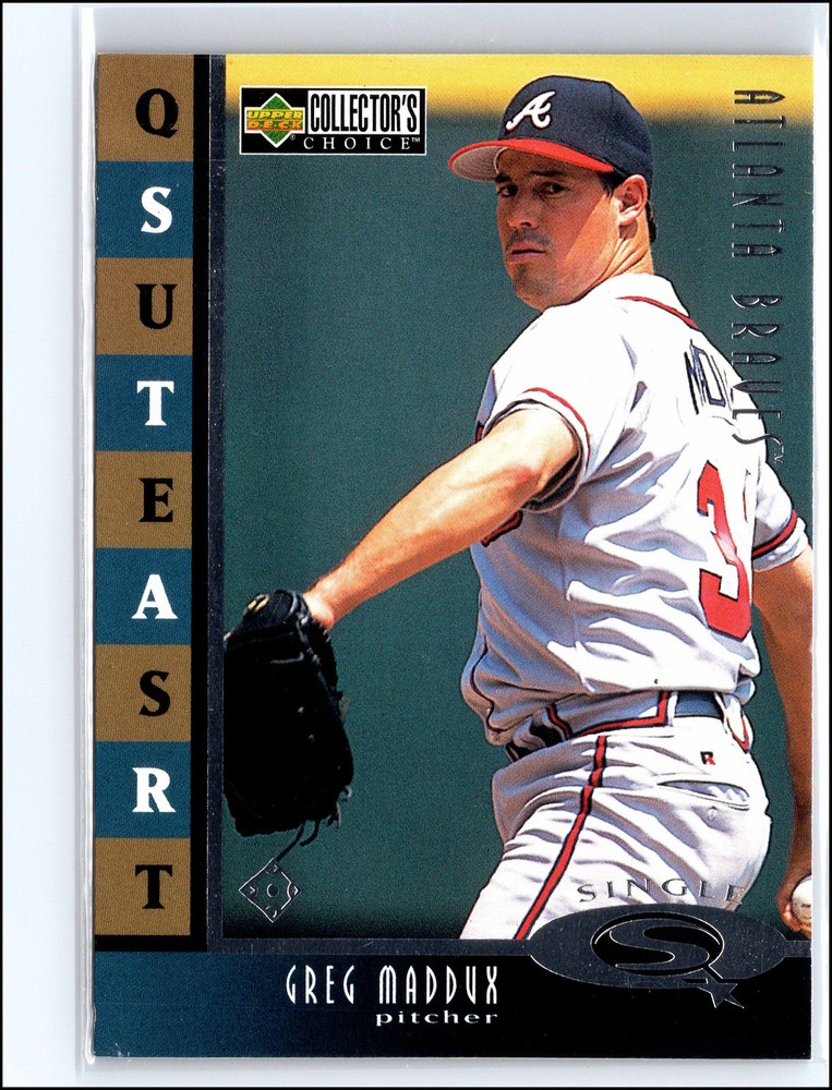 Greg Maddux 1998 Collector's Choice StarQuest Single #SQ13 Atlanta Braves HOF