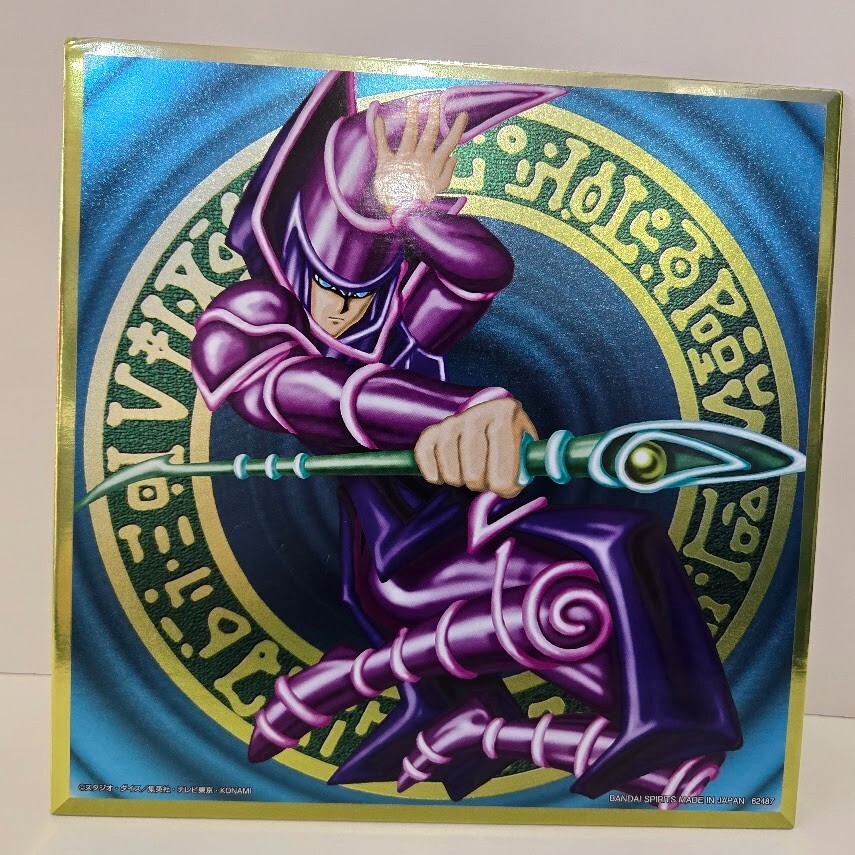 Yu-Gi-Oh Black Magician Metallic Shikishi Ichiban Kuji Japan Limited Edition Collectible