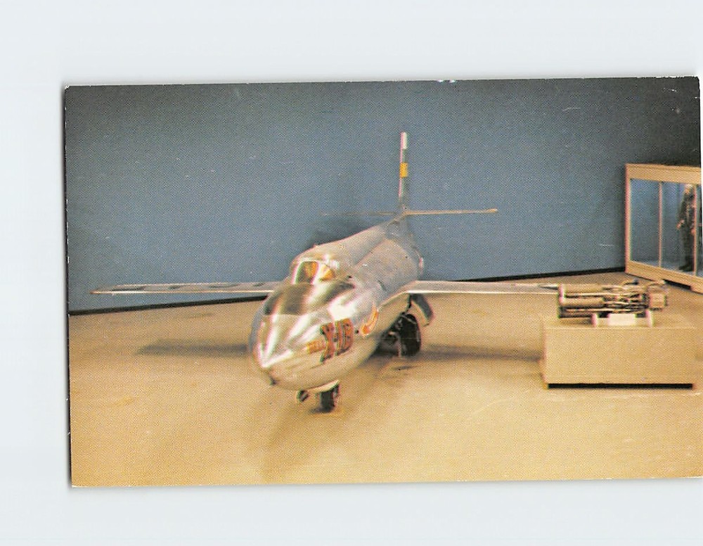 Postcard Bell X 1B Research Aircraft Air Force Museum W PAFB Dayton Ohio USA
