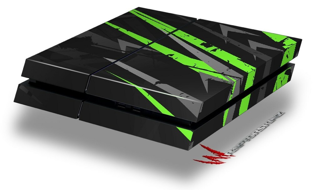 Skin for original PS4 Gaming Console Baja 0014 Neon Green