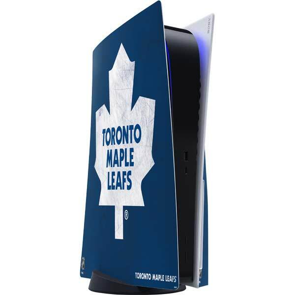 NHL Toronto Maple Leafs PS5 Console Skin - Toronto Maple Leafs Distressed