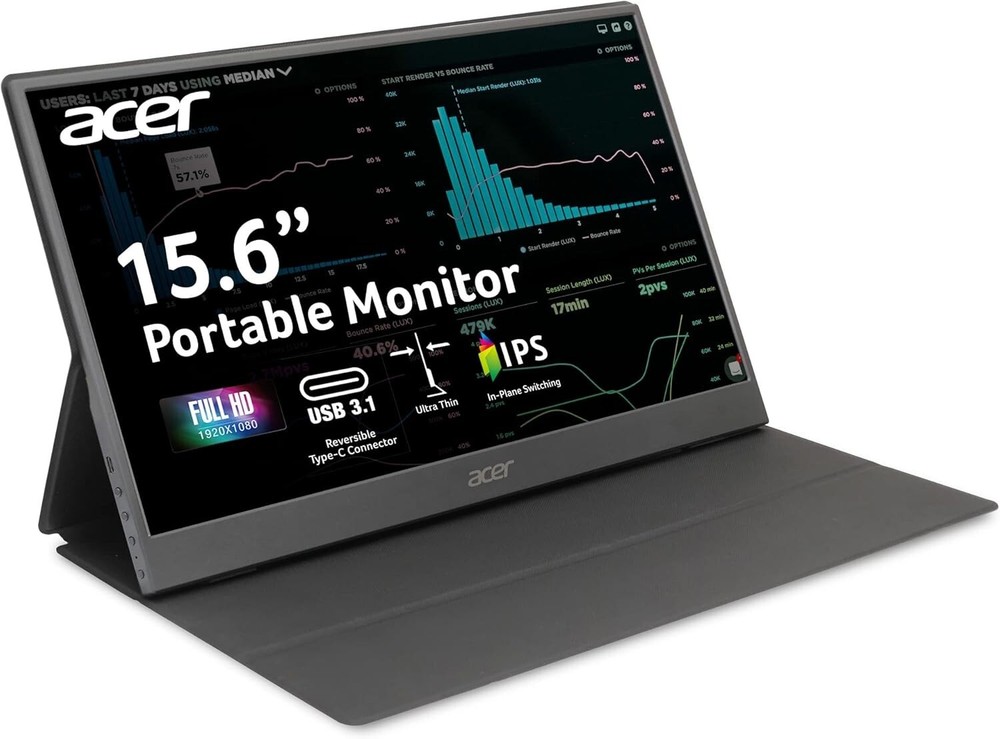 Acer Portable Monitor PM161Q 15.6