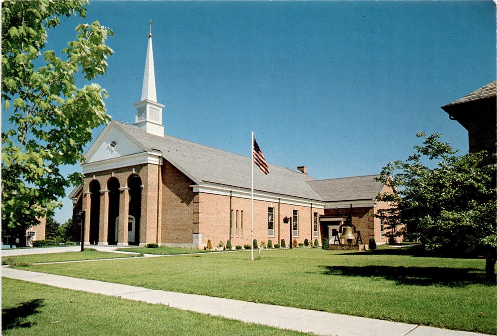 ST. MARY'S R.C. CHURCH, BRANFORD, 721 Main Postcard