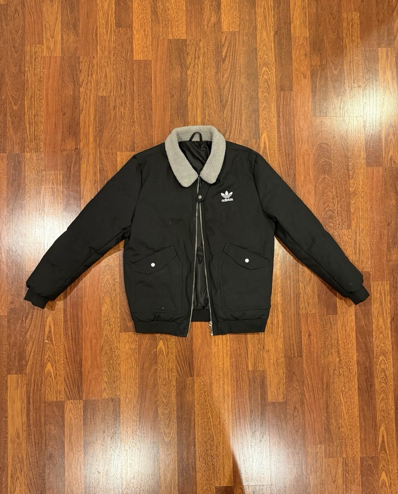 Adidas Originals Bomber Jacket Sherpa Collar Women’s