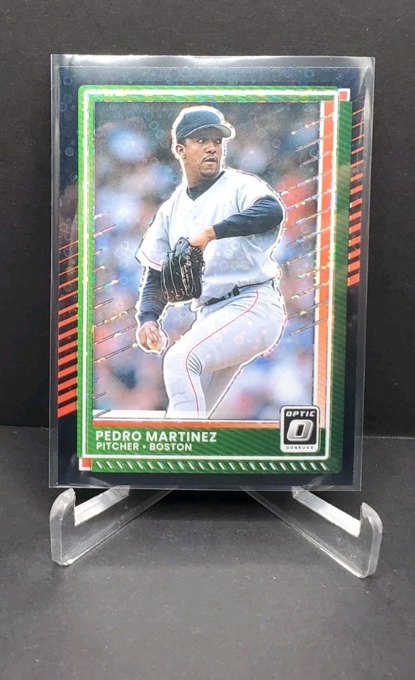 2025 Panini Donruss Pedro Martinez Optic #45 Circles Boston Red Sox