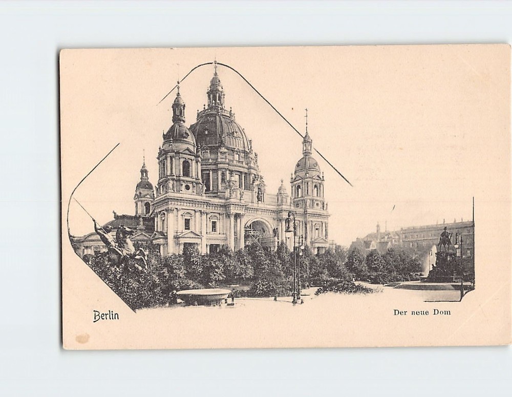 Postcard Berlin Cathedral Berlin Germany
