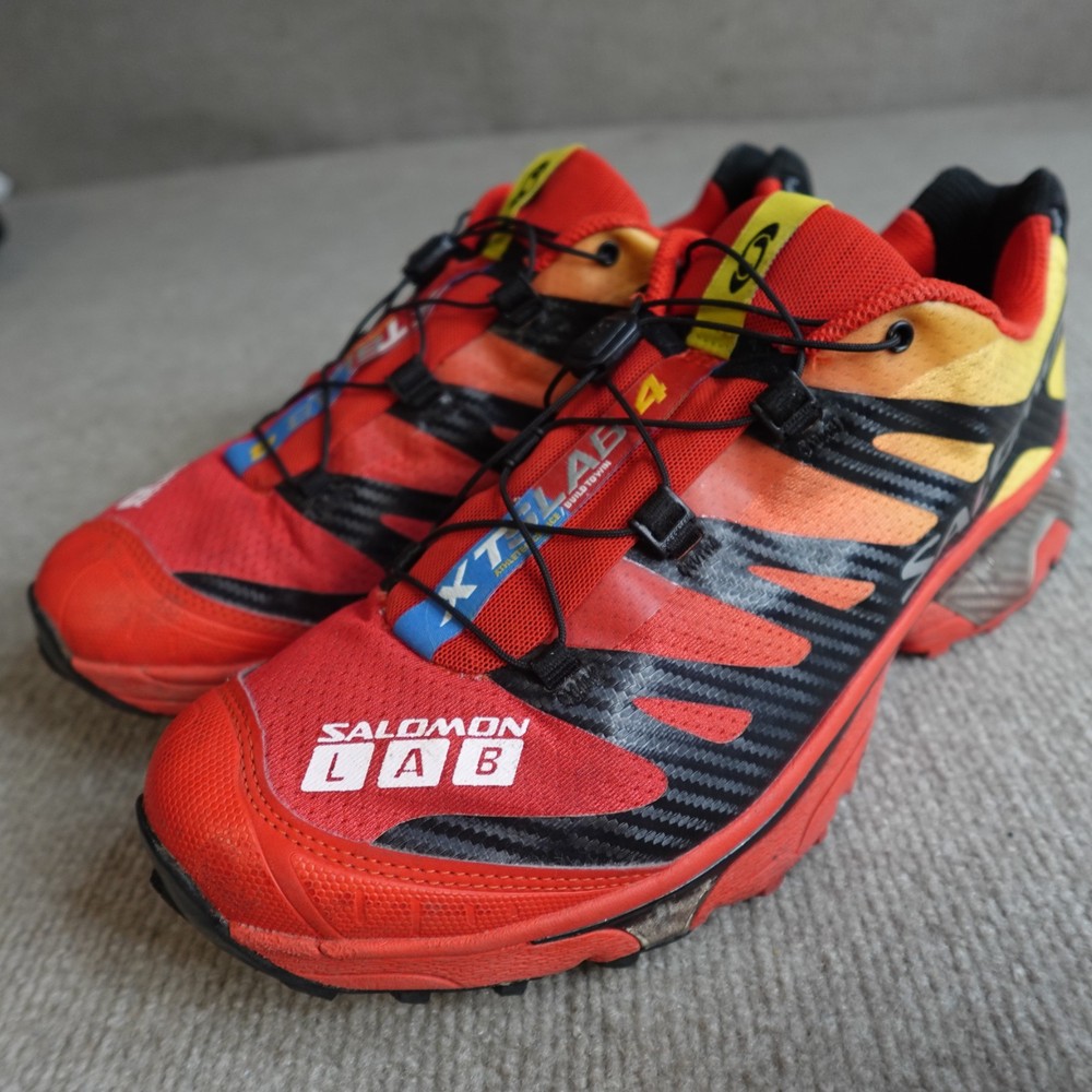 Salomon Mens Sneakers 10.5 Red XT-4 OG